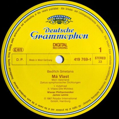 Deutsche Grammophon 419 768-1 - Bedřich Smetana, James Levine (2 - Image 3