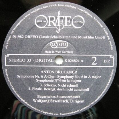 Orfeo (2) S 024821 A - Anton Bruckner, Bayerisches Staatsorchest - Image 4