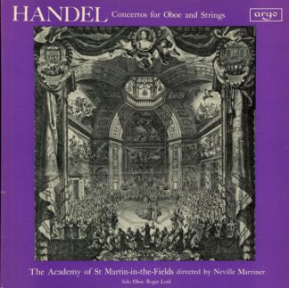 Argo ZRG 5442 - Georg Friedrich Händel, The Academy Of St. Marti