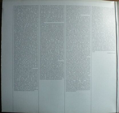Deutsche Harmonia Mundi 1C 065 16 9558 1 - Alta Capella Und Cith - Image 2