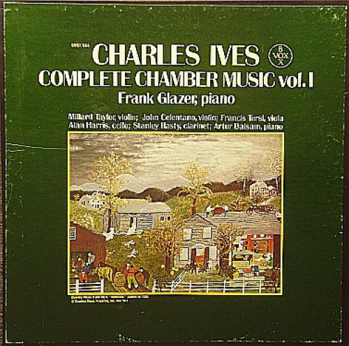 VoxBox SVBX 564 - Charles Ives, Frank Glazer - Complete Chamber
