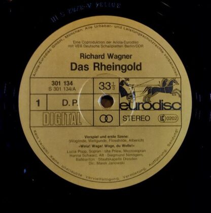 Eurodisc 301 137-445 - Richard Wagner, Theo Adam, Siegmund Nimsg - Image 4