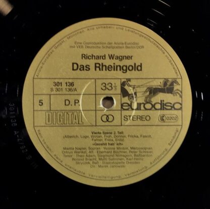 Eurodisc 301 137-445 - Richard Wagner, Theo Adam, Siegmund Nimsg - Image 8