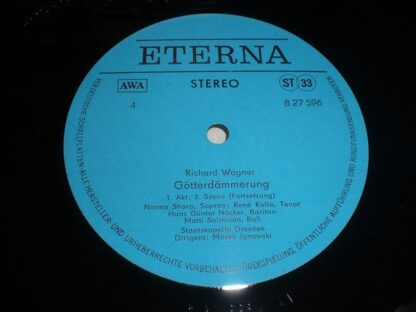 Eterna 8 27 595-600 - Richard Wagner, Rundfunkchor Leipzig, Chor - Image 6