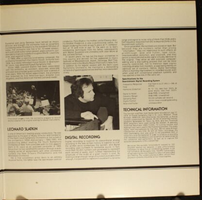 Telarc Telarc Digital 10048 - Georges Bizet, Edvard Grieg, Saint - Image 3