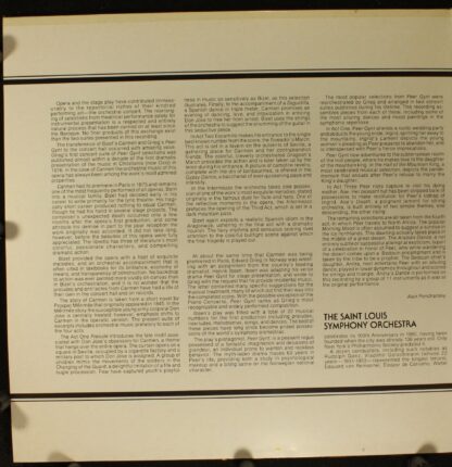 Telarc Telarc Digital 10048 - Georges Bizet, Edvard Grieg, Saint - Image 4