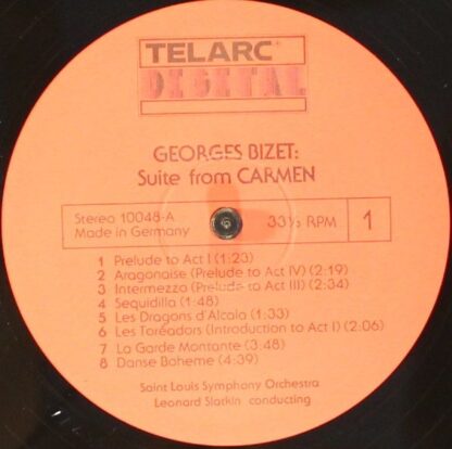 Telarc Telarc Digital 10048 - Georges Bizet, Edvard Grieg, Saint - Image 5
