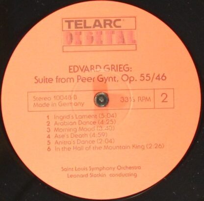 Telarc Telarc Digital 10048 - Georges Bizet, Edvard Grieg, Saint - Image 6