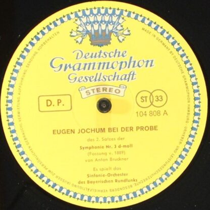 Deutsche Grammophon 104 808 - Anton Bruckner, Eugen Jochum, Symp - Image 6
