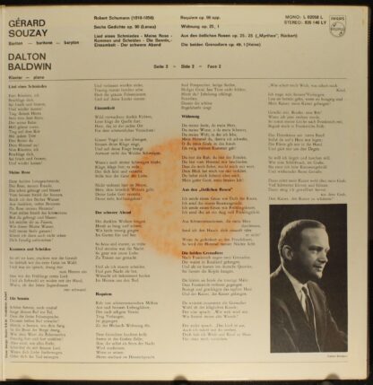 Philips 835 146 LY - Gérard Souzay - Schumann Dichterliebe - Image 6