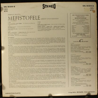 DECCA SXL 20 514-B - Arrigo Boito - Mefistofele - Image 2