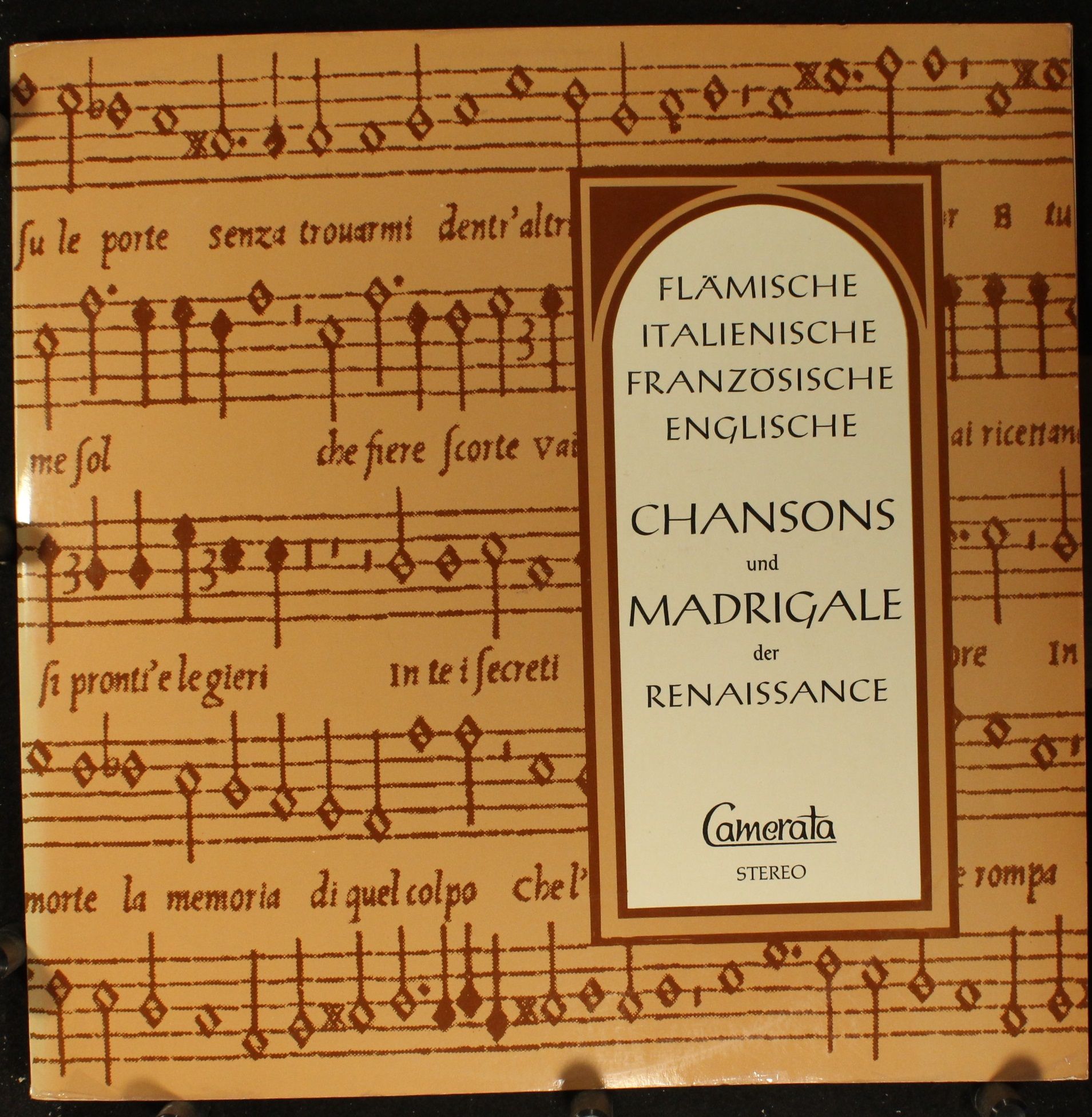 Camerata (2) CMS 30033 LP - Various - Flämische Italienische Fra