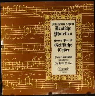 Camerata (2) CMS 30 032 - Johann Hermann Schein, Henry Purcell -