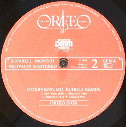 Orfeo (2) S 079832 I - Ludwig van Beethoven, Rudolf Kempe, Staat - Image 6