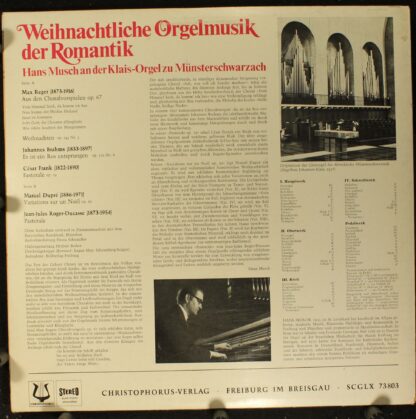 Christophorus SCGLX 73 803 - Hans Musch - Weihnachtliche Orgelmu - Image 2