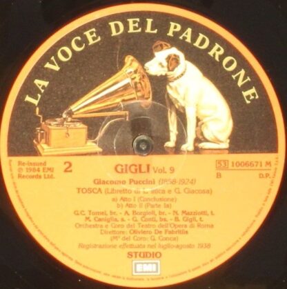 La Voce Del Padrone 1006671/81 - Giacomo Puccini, Orchestra Del - Image 7