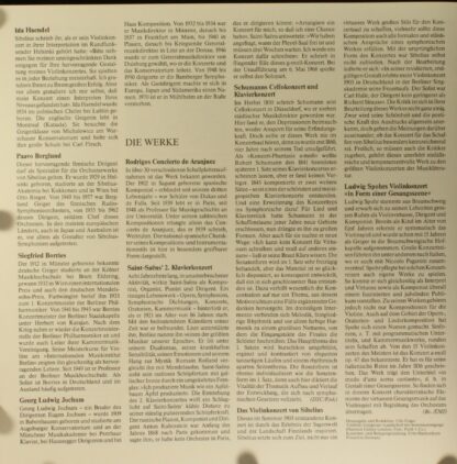CBS 29 253-2 - Joaquín Rodrigo, Camille Saint-Saëns, Robert Schu - Image 3