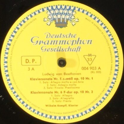 Deutsche Grammophon 004 901-911 - Ludwig van Beethoven, Wilhelm - Image 26