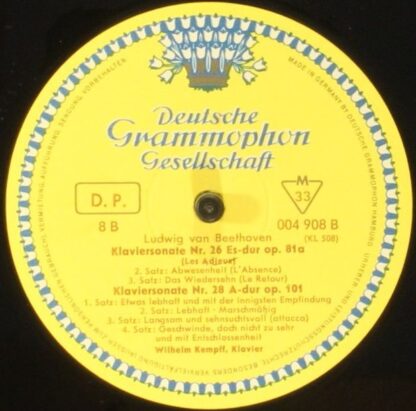 Deutsche Grammophon 004 901-911 - Ludwig van Beethoven, Wilhelm - Image 13