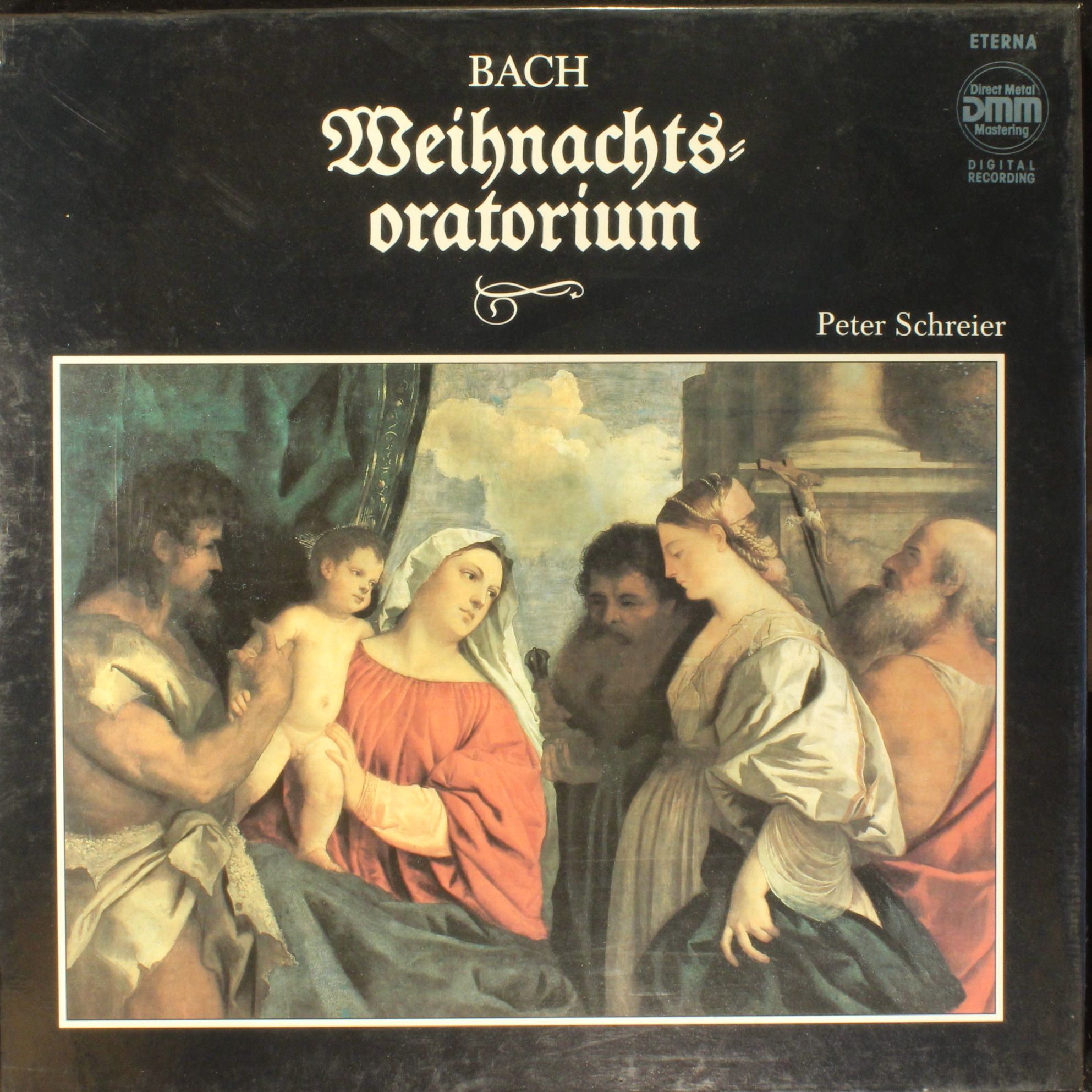 Eterna 7 25 159-161 - Johann Sebastian Bach, Peter Schreier - We