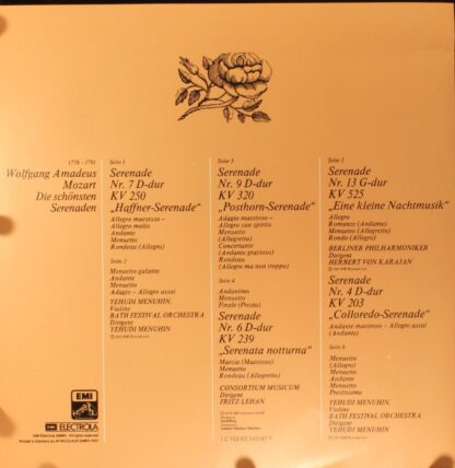 His Master's Voice 1C 153-52 345/47 Y - Wolfgang Amadeus Mozart, - Image 4