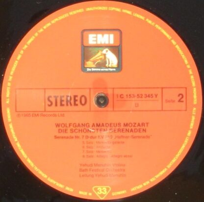 His Master's Voice 1C 153-52 345/47 Y - Wolfgang Amadeus Mozart, - Image 7