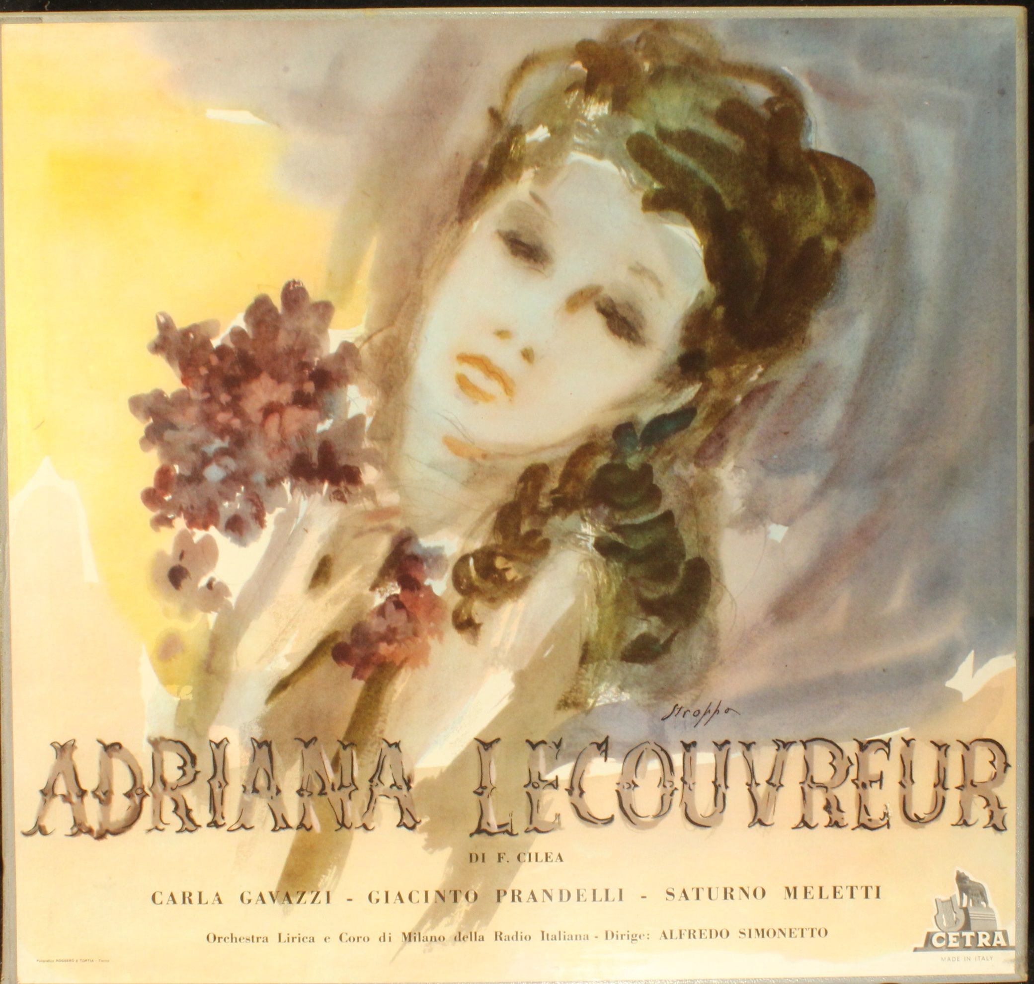 Cetra 1218 - Francesco Cilea, Carla Gavazzi, Giacinto Prandelli,