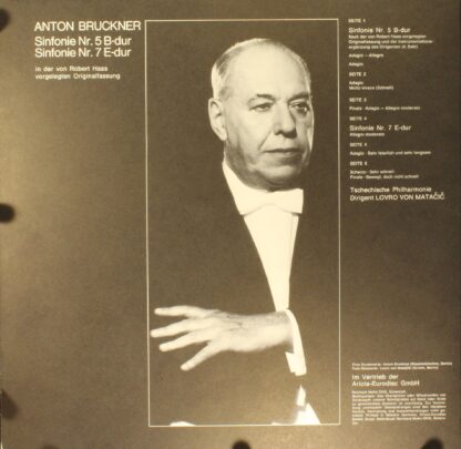 Supraphon 85 397 XK - Anton Bruckner, The Czech Philharmonic Orc - Image 3