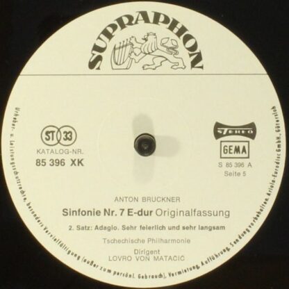 Supraphon 85 397 XK - Anton Bruckner, The Czech Philharmonic Orc - Image 10