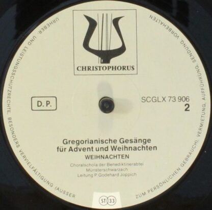Christophorus SCGLX 73 906 - Choralschola Der Benediktinerabtei - Image 8
