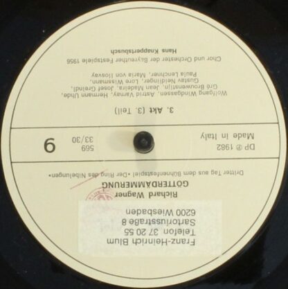Melodram MEL 567 - Richard Wagner - Götterdämmerung 1956 - Image 14