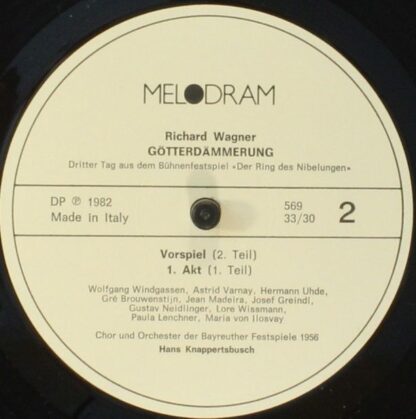 Melodram MEL 567 - Richard Wagner - Götterdämmerung 1956 - Image 11