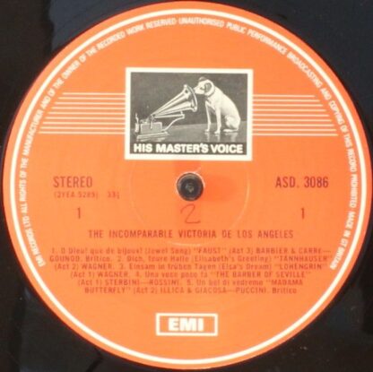 His Master's Voice SLS 5012 - Victoria De Los Angeles - The Inco - Image 8