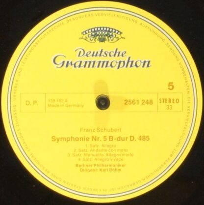 Deutsche Grammophon 2720 062 - Franz Schubert, Karl Böhm, Berlin - Image 10