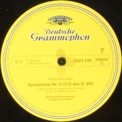 Deutsche Grammophon 2720 062 - Franz Schubert, Karl Böhm, Berlin - Image 13