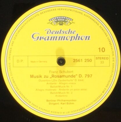 Deutsche Grammophon 2720 062 - Franz Schubert, Karl Böhm, Berlin - Image 8