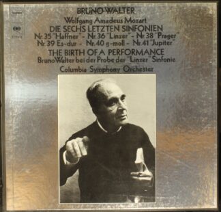 CBS S 77413 - Bruno Walter, Wolfgang Amadeus Mozart, Columbia Sy