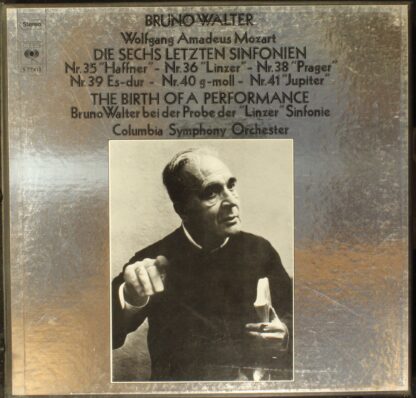 CBS S 77413 - Bruno Walter, Wolfgang Amadeus Mozart, Columbia Sy