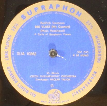 Supraphon SUA 10262/263 - Bedřich Smetana - Má Vlast - My Countr - Image 5