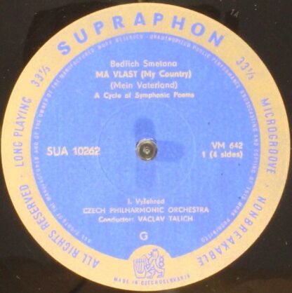Supraphon SUA 10262/263 - Bedřich Smetana - Má Vlast - My Countr - Image 6