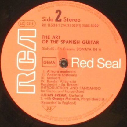 RCA Red Seal RK 11504/1-2 - Julian Bream - Gitarrenmusik Aus Dre - Image 5