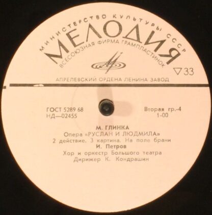 НД-02452-61 - Mikhail Ivanovich Glinka, Mikhail Ivanovich Glink - Image 6