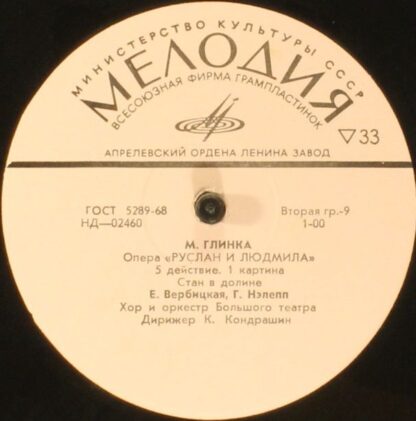 НД-02452-61 - Mikhail Ivanovich Glinka, Mikhail Ivanovich Glink - Image 13