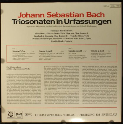 Christophorus SCGLX 74006 - Johann Sebastian Bach, Freiburger Ba - Image 2