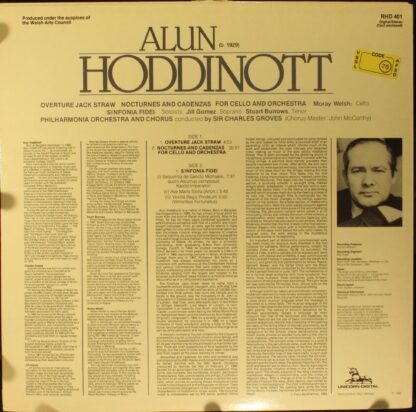 Unicorn Digital (3) RHD 401 - Alun Hoddinott, Moray Welsh, Jill - Image 2