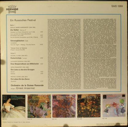 DECCA SMD 1269 - L'Orchestre De La Suisse Romande, Ernest Anserm - Image 2