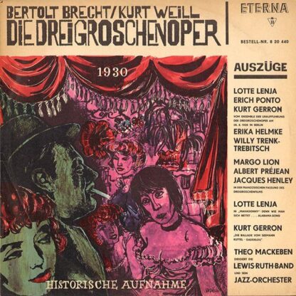 Eterna 8 20 440 - Bertolt Brecht, Kurt Weill - Die Dreigroscheno