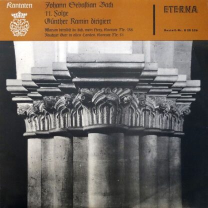Eterna 8 20 526 - Johann Sebastian Bach, Günther Ramin - Warum B