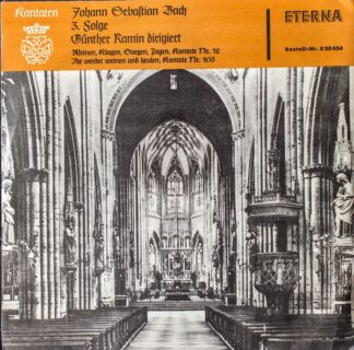 Eterna 8 20 454 - Johann Sebastian Bach, Günther Ramin - Weinen,