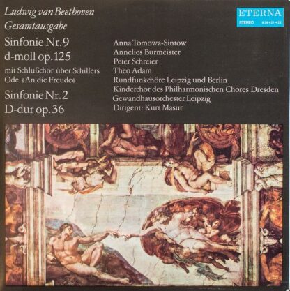 Eterna 8 26 421-422 - Ludwig van Beethoven, Anna Tomowa-Sintow, - Image 2